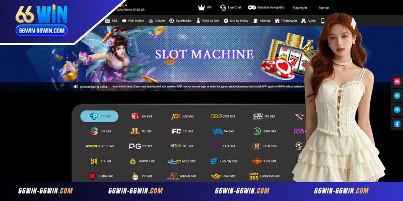 Slots ng 66WIN: Pinakamahusay na Online Slot Machines sa Pilipinas